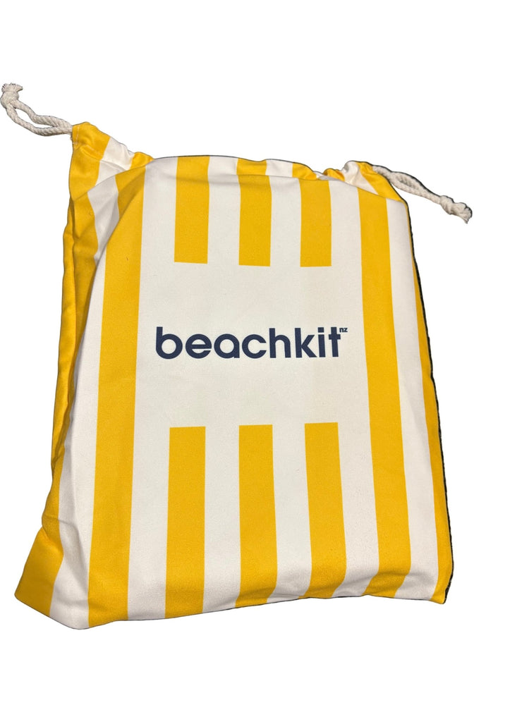 Beachkit Sand - Free Beach Mat - Navy/Yellow/Beige Options - Beachkit