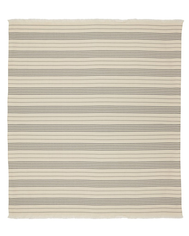 Beachkit MAYDE Thistle Cove Blanket Black & White
