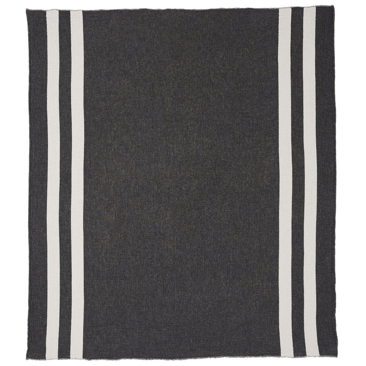 Beachkit MAYDE Eagle Bay Throw Black & White