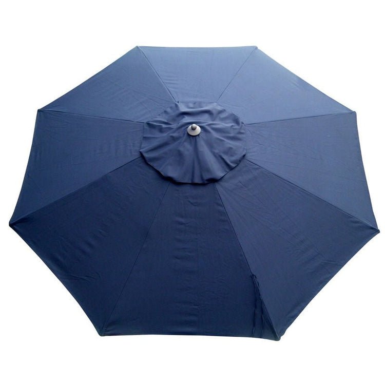 335cm navy blue market umbrella replacement canopy for garden and deck umbrellas