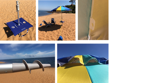 Beachkit Umbrella Premium Features