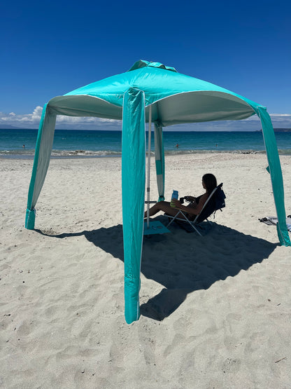 Ultimate Beach Cabana - Turquoise - 3.8m3