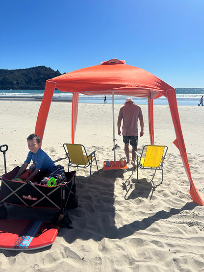 Ultimate Beach Cabana - Intense FLURO Orange- 3.8m3