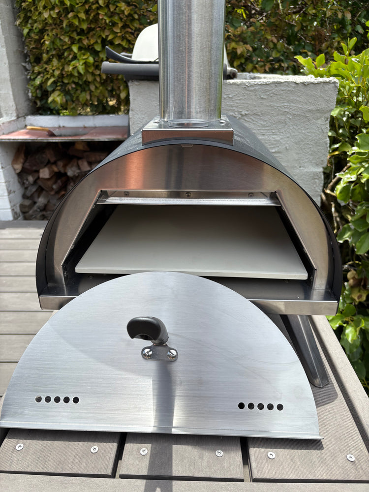 Brand New Multi-Fuel Pizza Oven – Multi fuel options  – Stainless Steel