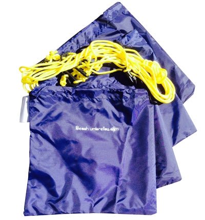 Beach Umbrella Sand Bags & Tether Kit - Beachkit