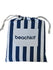 Beachkit Sand - Free Beach Mat – Navy & White Stripe - Beachkit