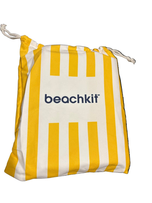 Beachkit Sand - Free Beach Mat - Navy/Yellow/Beige Options - Beachkit