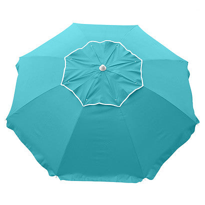 Beachcomber 210cm Beach Umbrella - Turquoise