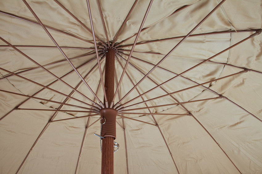 Beachkit Hula 240cm Shade Umbrella - Rafia Thatch