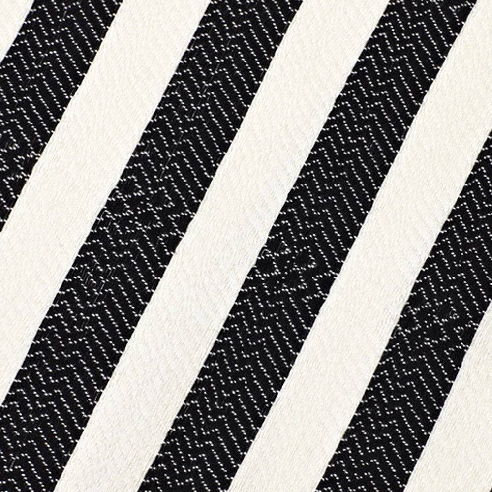 Beachkit - MAYDE - Reef Turkish Towel - Black & White Stripe