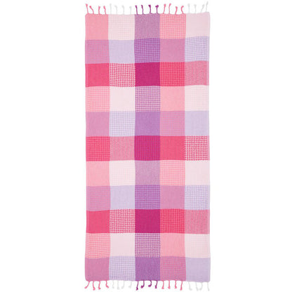 Beachkit - MAYDE - Patches Beach Towel - Berry