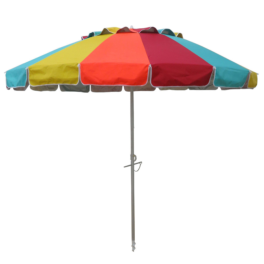 Masquerade 240cm Beach Umbrella - Citron