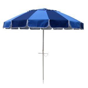 Carnivale 240cm Beach Umbrella - Royal Navy