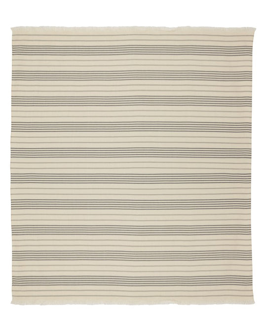 Beachkit MAYDE Thistle Cove Blanket Black & White
