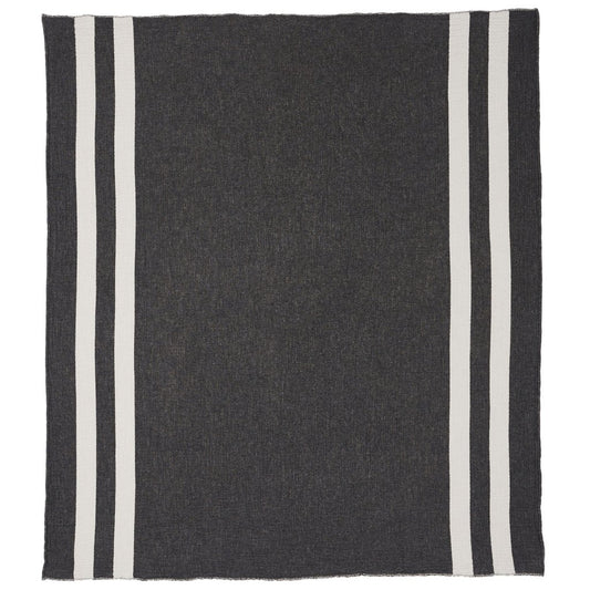 Beachkit MAYDE Eagle Bay Throw Black & White