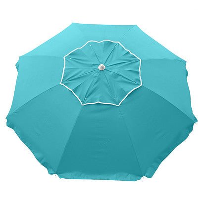 Beachcomber 210cm Beach Umbrella - Turquoise - Beachkit