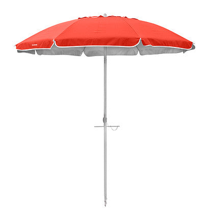 Beachcomber 210cm Beach Umbrella - Fluro OrangeThe Beachcomber 210cm is identical to the Daytripper model - the only difference being that the Beachcombers have a solid colour canopy vs. the daytrippers that haveBeachkit