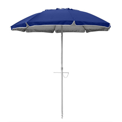 Beachcomber 210cm Beach Umbrella - Navy