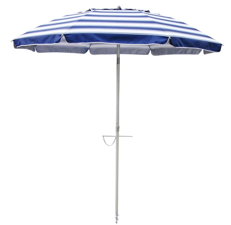 Daytripper 210cm Beach Umbrella - Nautical - Beachkit