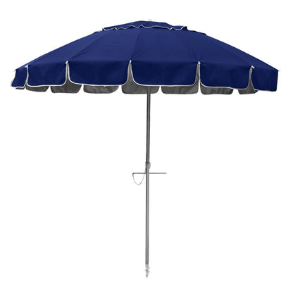 Beachkit Maxibrella 240cm Beach Umbrella - Navy