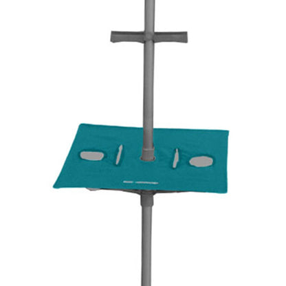 Beachkit Maxibrella 240cm Beach Umbrella + Sunraker Table - Turquoise